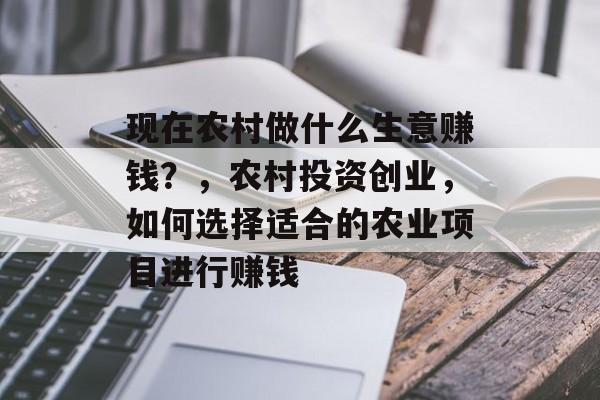 现在农村做什么生意赚钱？，农村投资创业，如何选择适合的农业项目进行赚钱