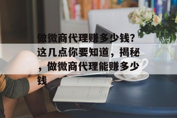 做微商代理赚多少钱？这几点你要知道，揭秘，做微商代理能赚多少钱