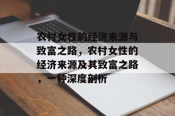农村女性的经济来源与致富之路，农村女性的经济来源及其致富之路，一种深度剖析