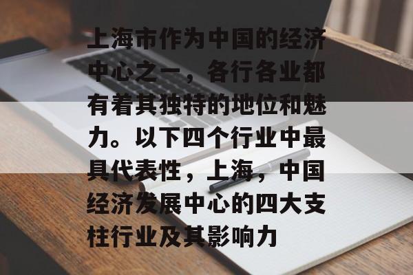 上海市作为中国的经济中心之一，各行各业都有着其独特的地位和魅力。以下四个行业中最具代表性，上海，中国经济发展中心的四大支柱行业及其影响力