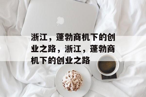 浙江，蓬勃商机下的创业之路，浙江，蓬勃商机下的创业之路