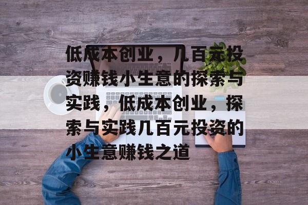 低成本创业，几百元投资赚钱小生意的探索与实践，低成本创业，探索与实践几百元投资的小生意赚钱之道