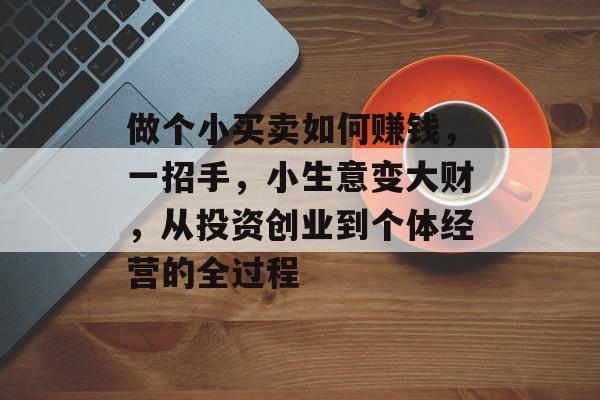 做个小买卖如何赚钱，一招手，小生意变大财，从投资创业到个体经营的全过程