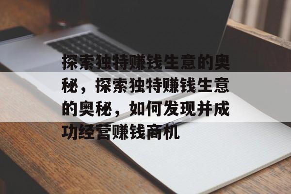 探索独特赚钱生意的奥秘，探索独特赚钱生意的奥秘，如何发现并成功经营赚钱商机
