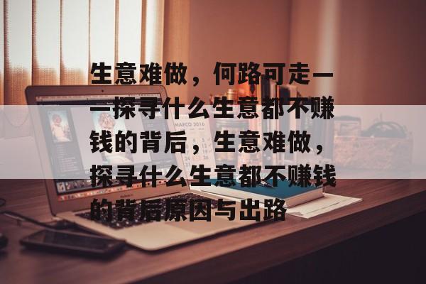 生意难做，何路可走——探寻什么生意都不赚钱的背后，生意难做，探寻什么生意都不赚钱的背后原因与出路