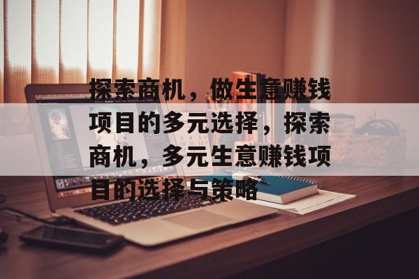 探索商机，做生意赚钱项目的多元选择，探索商机，多元生意赚钱项目的选择与策略