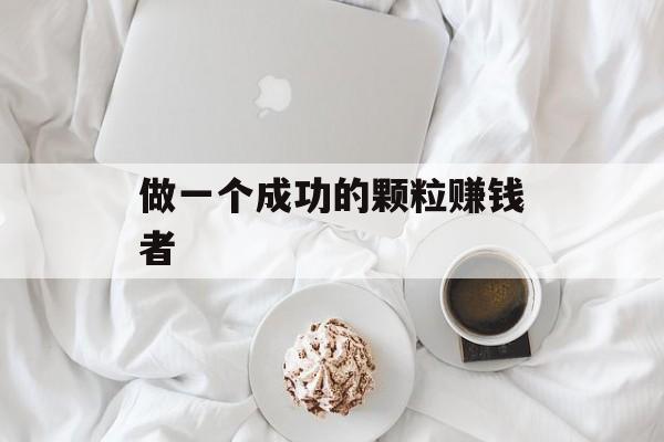 做一个成功的颗粒赚钱者 做一个成功的颗粒赚钱者