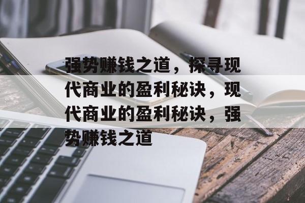 强势赚钱之道，探寻现代商业的盈利秘诀，现代商业的盈利秘诀，强势赚钱之道