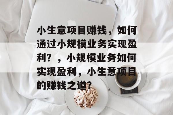 小生意项目赚钱，如何通过小规模业务实现盈利？，小规模业务如何实现盈利，小生意项目的赚钱之道？
