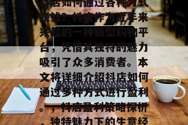 抖店如何通过各种方式赚钱？抖店作为近年来兴起的一种新型购物平台，凭借其独特的魅力吸引了众多消费者。本文将详细介绍抖店如何通过多种方式进行盈利。，抖店盈利策略探析，独特魅力下的生意经
