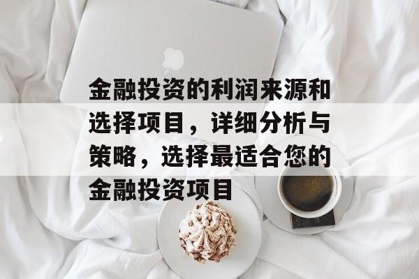 金融投资的利润来源和选择项目,详细分析与策略,选择最适合您的金融投资项目 金融投资的利润来源和选择项目,详细分析与策略,选择最适合您的金融投资项目