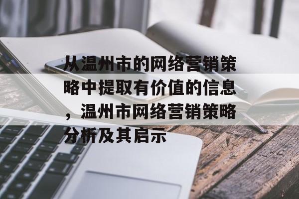 从温州市的网络营销策略中提取有价值的信息，温州市网络营销策略分析及其启示