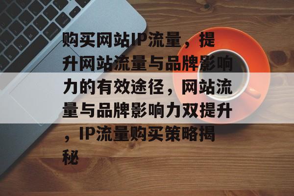 购买网站IP流量，提升网站流量与品牌影响力的有效途径，网站流量与品牌影响力双提升，IP流量购买策略揭秘