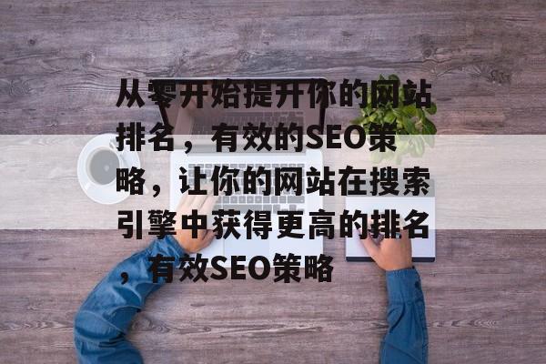 从零开始提升你的网站排名，有效的SEO策略，让你的网站在搜索引擎中获得更高的排名，有效SEO策略
