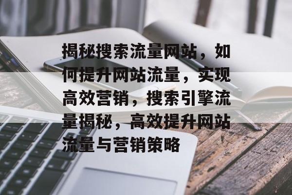 揭秘搜索流量网站，如何提升网站流量，实现高效营销，搜索引擎流量揭秘，高效提升网站流量与营销策略