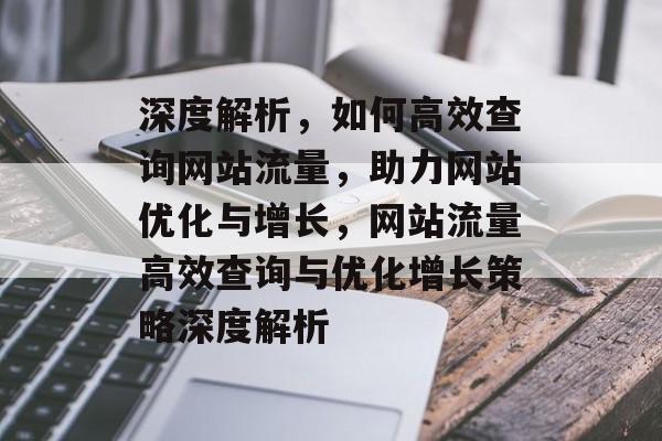深度解析，如何高效查询网站流量，助力网站优化与增长，网站流量高效查询与优化增长策略深度解析