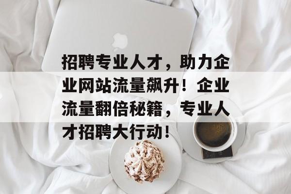 招聘专业人才，助力企业网站流量飙升！企业流量翻倍秘籍，专业人才招聘大行动！