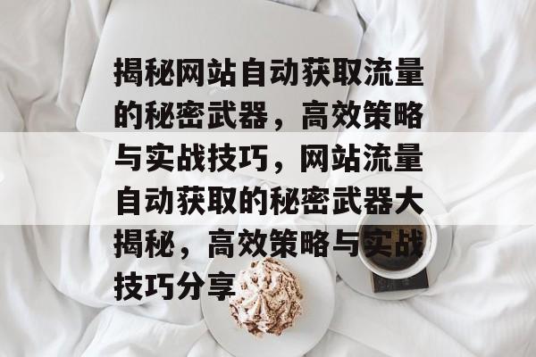 揭秘网站自动获取流量的秘密武器，高效策略与实战技巧，网站流量自动获取的秘密武器大揭秘，高效策略与实战技巧分享