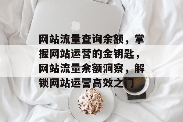 网站流量查询余额，掌握网站运营的金钥匙，网站流量余额洞察，解锁网站运营高效之门