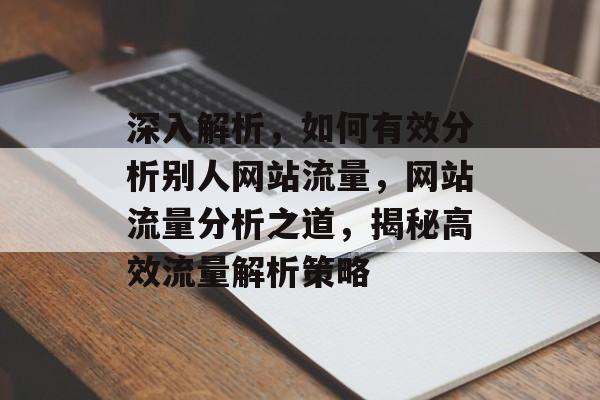 深入解析，如何有效分析别人网站流量，网站流量分析之道，揭秘高效流量解析策略