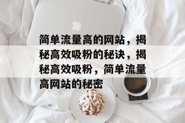 简单流量高的网站，揭秘高效吸粉的秘诀，揭秘高效吸粉，简单流量高网站的秘密