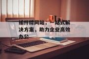 插件综网站,一站式解决方案,助力企业高效办公 插件综网站,一站式解决方案,助力企业高效办公
