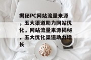 揭秘PC网站流量来源，五大渠道助力网站优化，网站流量来源揭秘，五大优化渠道助力增长