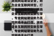 湖南网站建设企业，助力企业互联网转型，打造高效网络平台，湖南企业互联网转型新引擎，专业网站建设助力高效网络平台打造，湖南企业互联网转型新引擎，专业网站建设助力高效网络平台打造
