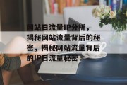 网站日流量IP分析，揭秘网站流量背后的秘密，揭秘网站流量背后的IP日流量秘密