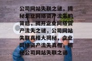 公司网站失联之谜，揭秘企业网络资产流失的背后，揭开企业网络资产流失之谜，公司网站失联真相大揭秘，企业网络资产流失真相，揭秘公司网站失联之谜