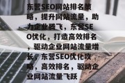 东营SEO网站排名策略，提升网站流量，助力企业腾飞，东营SEO优化，打造高效排名，驱动企业网站流量增长，东营SEO优化攻略，高效排名，驱动企业网站流量飞跃