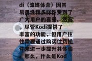 在当前科技发展的浪潮中,我们可以看到各种各样的在线工具和应用被广泛使用。而在众多的工具和应用中,Kodi(流媒体盒)因其易用性和多样性受到了广大用户的喜爱。然而,尽管Kodi提供了丰富的功能,但用户往往需要通过购买付费插件来进一步提升其体验。那么,什么是Kodi插件库网站呢?它们又有哪些特点和优势呢?,Kodi插件库,用户如何探索这个丰富的在线工具市场? 在当前科技发展的浪潮中,我们可以看到各种各样的在线工具和应用被广泛使用。而在众多的工具和应用中,Kodi(流媒体盒)因其易用性和多样性受到了广大用户的喜爱。然而,尽管Kodi提供了丰富的功能,但用户往往需要通过购买付费插件来进一步提升其体验。那么,什么是Kodi插件库网站呢?它们又有哪些特点和优势呢?,Kodi插件库,用户如何探索这个丰富的在线工具市场?