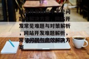 网站开发过程中常见问题及解决方案，网站开发常见难题与对策解析，网站开发难题解析，常见问题与高效解决方案