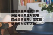 网站流量断崖式下降，原因分析及应对策略，网站流量骤降，深度剖析原因与应对之道