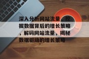 深入分析网站流量，挖掘数据背后的增长策略，解码网站流量，揭秘数据驱动的增长策略
