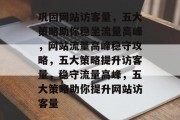 巩固网站访客量，五大策略助你稳坐流量高峰，网站流量高峰稳守攻略，五大策略提升访客量，稳守流量高峰，五大策略助你提升网站访客量