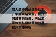 深入解析网站流量检测，掌握网站流量，提升网络营销效果，网站流量检测与网络营销效果提升策略解析