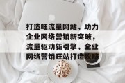 打造旺流量网站，助力企业网络营销新突破，流量驱动新引擎，企业网络营销旺站打造攻略