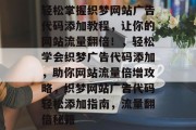 轻松掌握织梦网站广告代码添加教程，让你的网站流量翻倍！，轻松学会织梦广告代码添加，助你网站流量倍增攻略，织梦网站广告代码轻松添加指南，流量翻倍秘籍