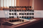网站如何巧妙赚流量，五大策略助你提升网站知名度，网站流量倍增秘籍，五大策略解锁知名度提升之道