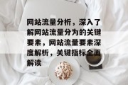 网站流量分析，深入了解网站流量分为的关键要素，网站流量要素深度解析，关键指标全面解读