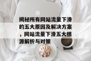 揭秘所有网站流量下滑的五大原因及解决方案，网站流量下滑五大根源解析与对策