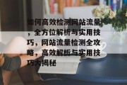 如何高效检测网站流量，全方位解析与实用技巧，网站流量检测全攻略，高效解析与实用技巧大揭秘