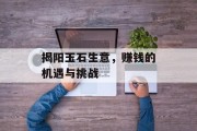 揭阳玉石生意，赚钱的机遇与挑战