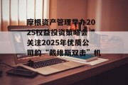 摩根资产管理举办2025权益投资策略会 关注2025年优质公司的“戴维斯双击”机会 摩根资产管理举办2025权益投资策略会 关注2025年优质公司的“戴维斯双击”机会