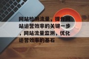 网站检测流量，提升网站运营效率的关键一步，网站流量监测，优化运营效率的基石