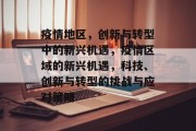 疫情地区,创新与转型中的新兴机遇,疫情区域的新兴机遇,科技、创新与转型的挑战与应对策略 疫情地区,创新与转型中的新兴机遇,疫情区域的新兴机遇,科技、创新与转型的挑战与应对策略
