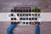 揭秘网站流量最高的页面，背后的秘密与优化策略，揭秘流量巅峰，揭秘热门页面优化秘籍