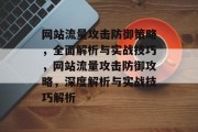 网站流量攻击防御策略，全面解析与实战技巧，网站流量攻击防御攻略，深度解析与实战技巧解析