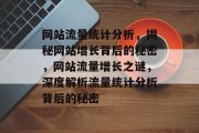 网站流量统计分析，揭秘网站增长背后的秘密，网站流量增长之谜，深度解析流量统计分析背后的秘密